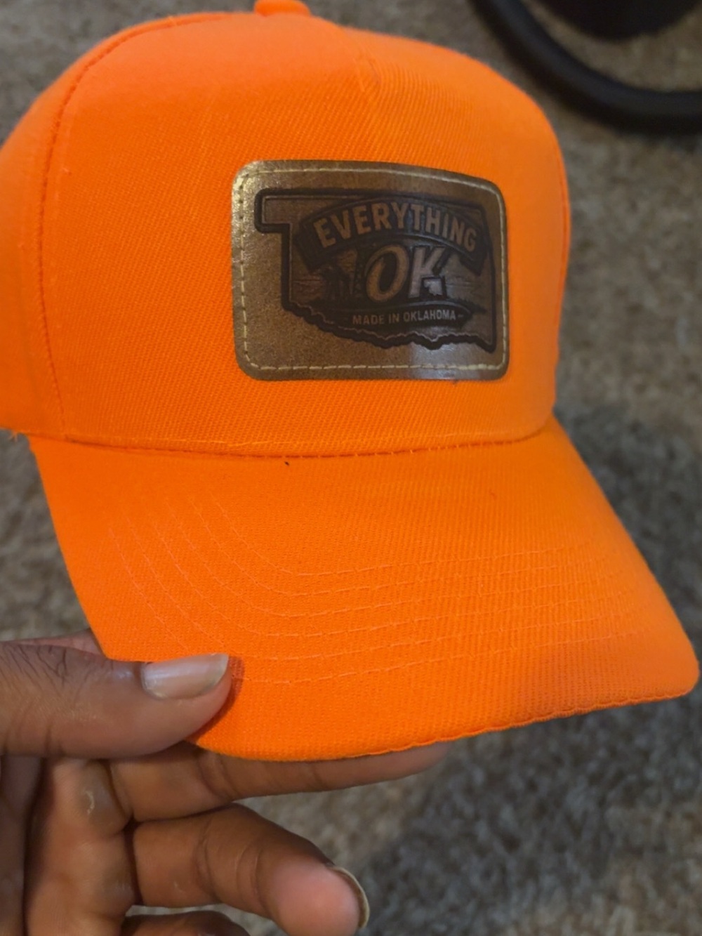 Everything Ok!Trucker Hat - Bright Orange